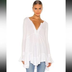 Olivia Henley Tunic Top FREE PEOPLE, SM